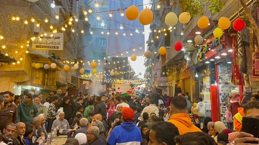 سيدات حجر النواتية تتصدر مشهد الإفطار الرمضاني  بالإسكندرية
