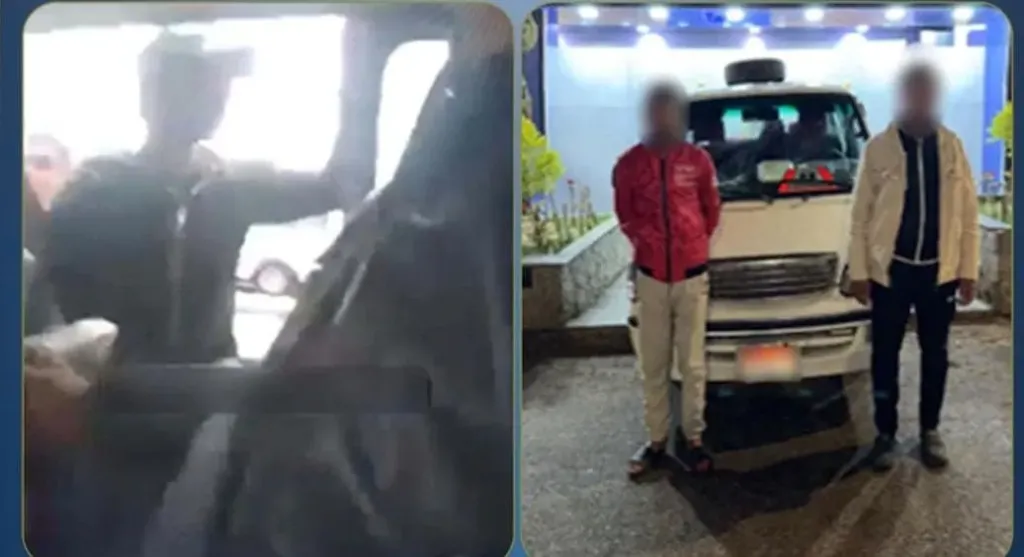 مشادة بسبب الأجرة تشعل السوشيال ميديا.. الأمن يكشف كواليس واقعة ميكروباص العبور