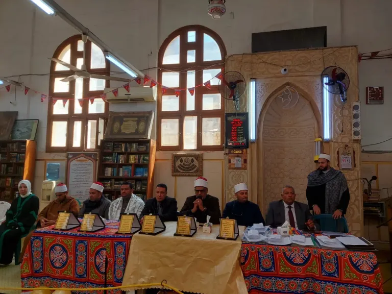 أوقاف الإسكندرية تكرم الفائزين بمسابقة القرآن الكريم