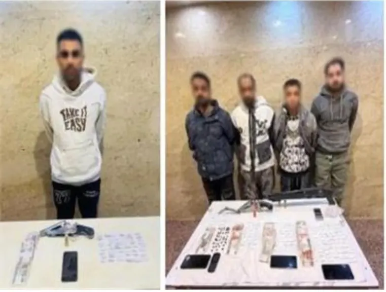 سقوط تشكيل لترويج المخدرات بالخانكة.. وضبط أسلحة نارية ومواد مخدرة بحوزتهم