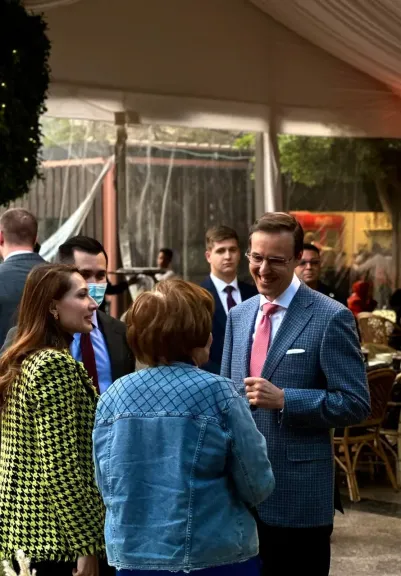 السفارة الروسية بمصر تقيم مأدبة إفطار رمضاني بالتعاون مع مؤسسة أولادنا