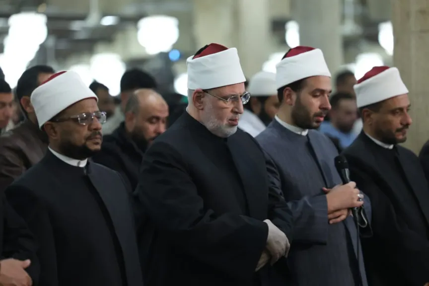 الجامع الأزهر يختم القرآن الكريم في الليلة التاسعة والعشرين