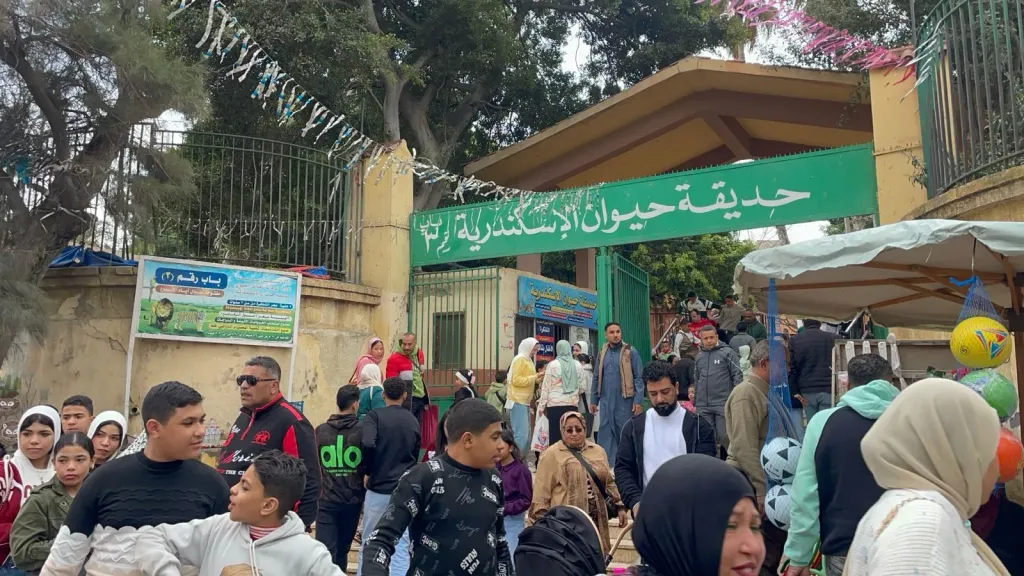 10000 زائر.. إقبال واسع من الزوار على حديقة حيوان الإسكندرية خلال ثاني أيام العيد