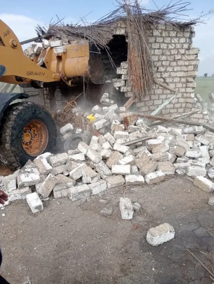 حملات مكثفة لإزالة التعديات ومخالفات البناء في 21 محافظة خلال عيد الفطر