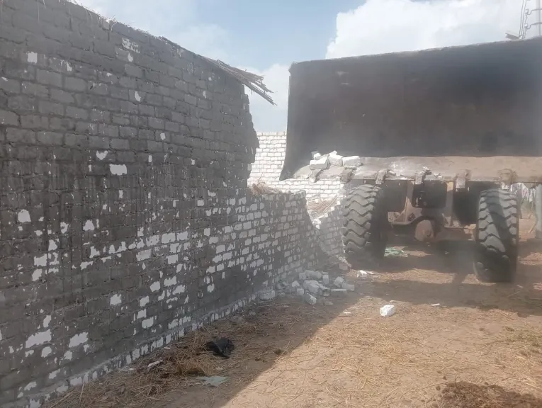 إزالة 4 حالات تعدٍ على الأراضي الزراعية بدسوق في كفرالشيخ خلال إجازة عيد الفطر