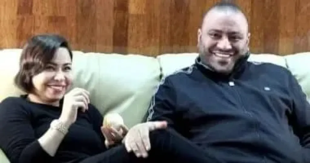 شيرين عبدالوهاب وشقيقها 