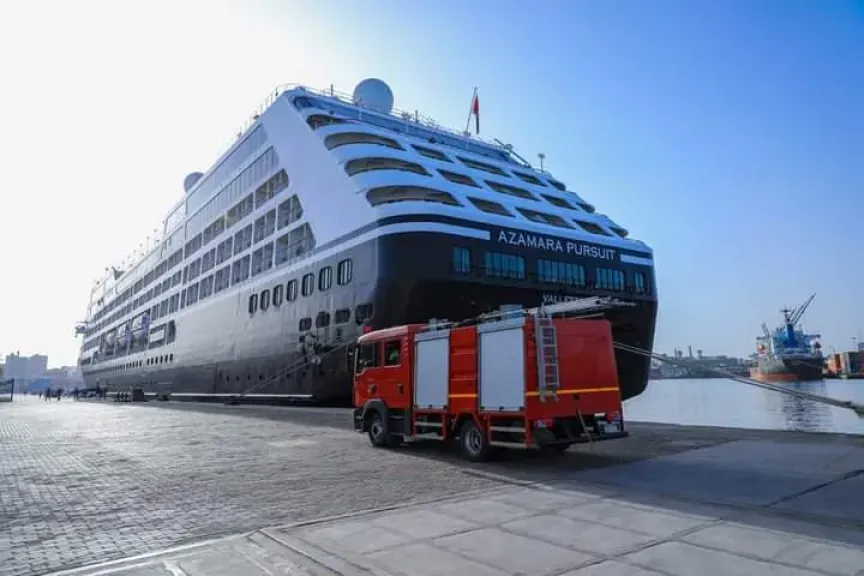 استمرار فتح بوغاز ميناء الإسكندرية وعمل رصدات جومائيه لضمان سلامه الملاحة