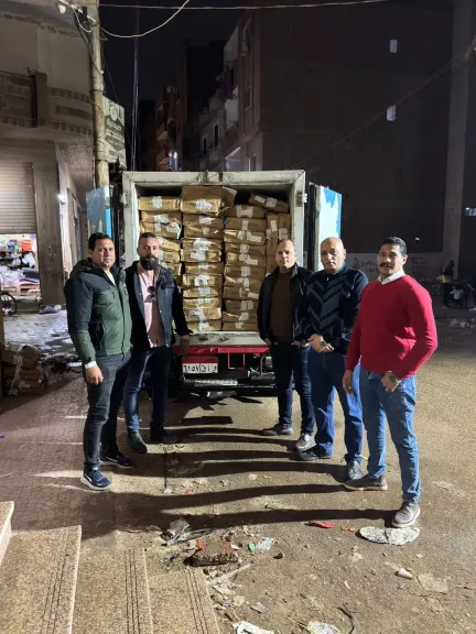 ضبط 2.45 طن سمك ماكريل فاسد بالفيوم