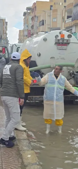 جانب من جهود مؤسسة مصر الخير 