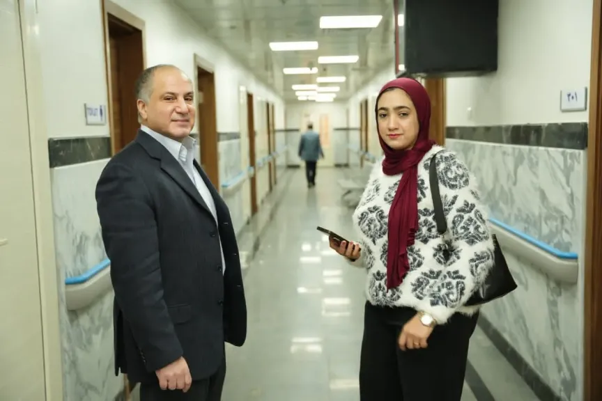 جولة صحفية وحوار ميداني داخل معهد بحوث أمراض العيون