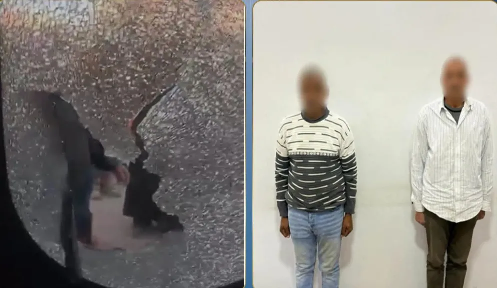 القبض على المتهمين بتحطيم زجاج قطار في بني سويف أثناء محاولة فتح الباب بالقوة