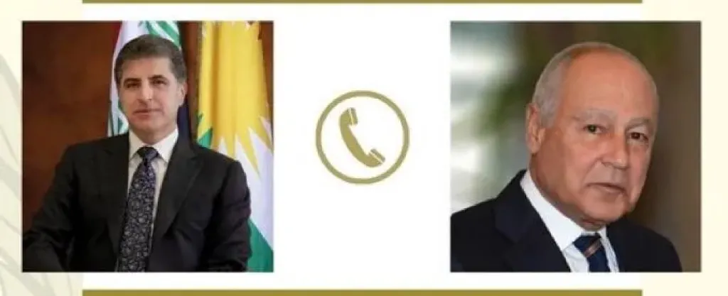 أبو الغيط يجري اتصالا مع نيجرفان بارزاني بعد استهداف منزله