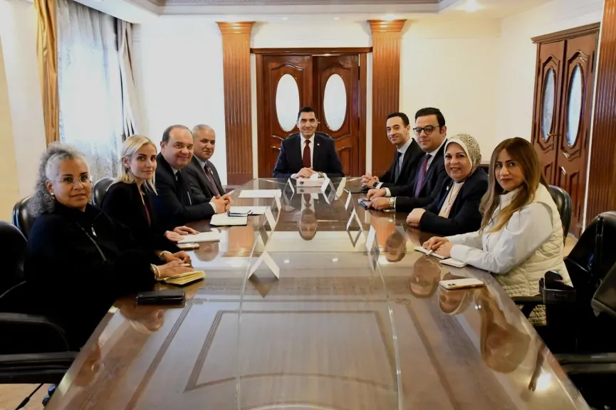 وزير الشباب والرياضة يبحث مع الفاو تعزيز التعاون وتنفيذ مشروعات للشباب