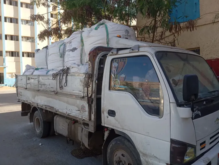 ضربة تموينية جديدة بالفيوم.. ضبط 16 طنًا و750 كجم دقيق بلدي مخلوط بردة ناعمة