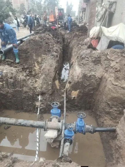 ”مياه الغربية” تطور عداية أخناواي لتحسين الضغوط قبل أعمال الرصف