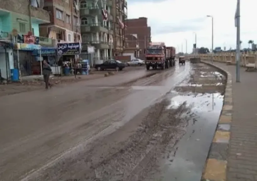 طقس غير مستقر وأمطار متفرقة على محافظة كفرالشيخ