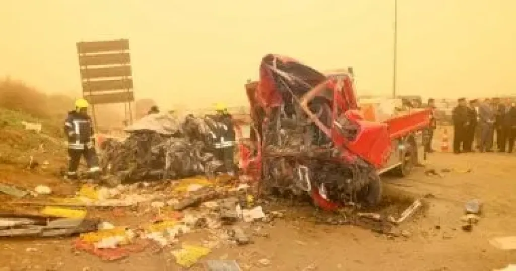 فاجعة المنوفية.. 9 ضحايا من قرية واحدة في تصادم مروع بطريق السادات