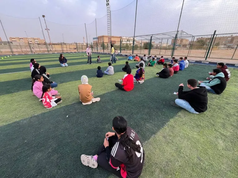 مركز التنمية الشبابية برأس سدر يستمر في فاعليات ” درع يحمى ونصون ”