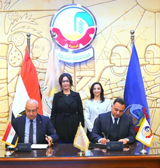 وزيرة الثقافة ومحافظ البحيرة تشهدان توقيع بروتوكول تعاون لإحياء وتطوير مكتبة البلدية بدمنهور