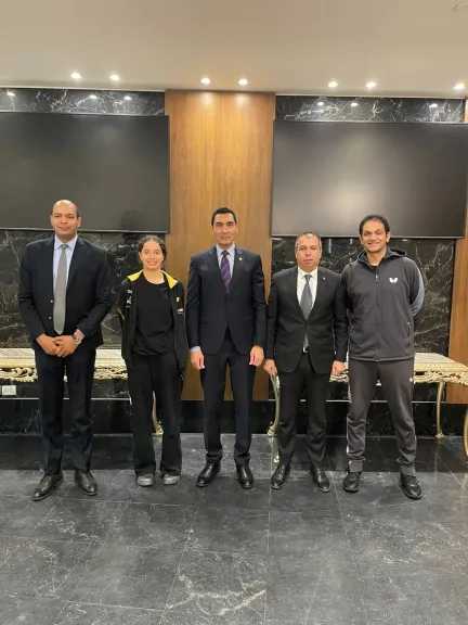 إنجاز تاريخي.. هنا جودة في ضيافة وزير الرياضة بعد تأهلها لربع نهائي كأس العالم