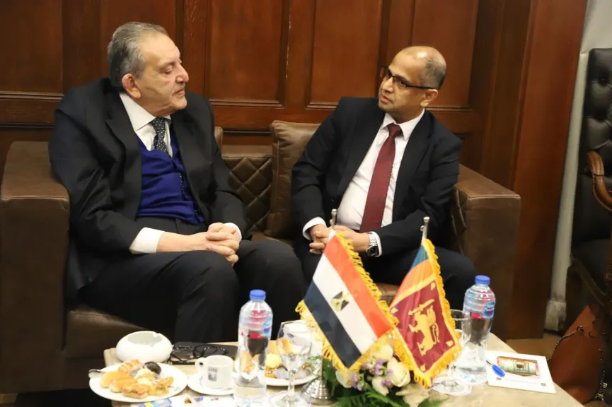 ”غرفة الإسكندرية” تستقبل سفير سريلانكا لتعزيز التعاون التجاري