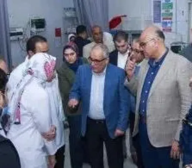 محافظ الإسكندرية يتفقد  عيادتي الإسكندرية النموذجية التي يخدمنا 481  ألف مريض