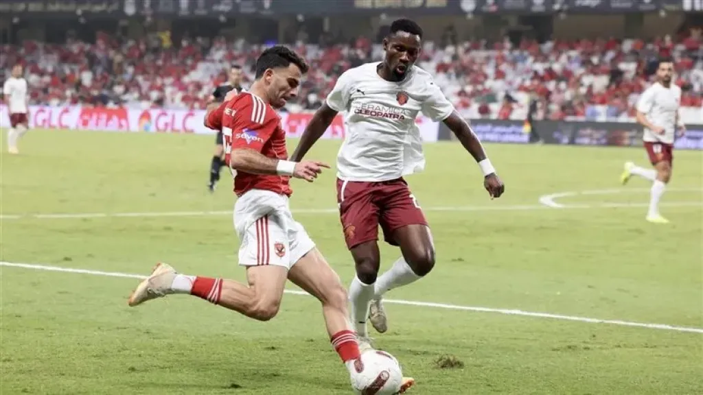 ترتيب مجموعة التتويج في الدوري الممتاز قبل مباراة الأهلي أمام سيراميكا