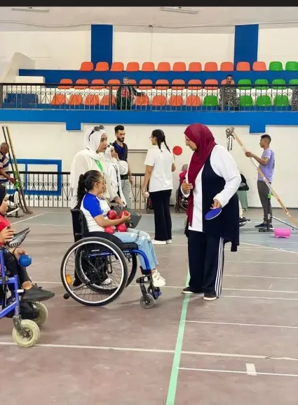 انطلاق بطولة الجمهورية للبوتشيا بمشاركة 14 هيئة رياضية بالمركز الأولمبي