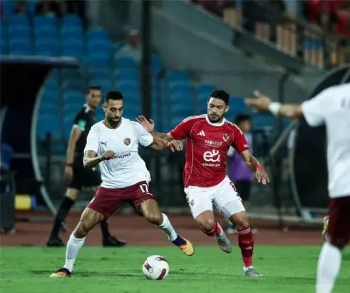 لقطات من مباراة الأهلي و سيراميكا بدوري نايل