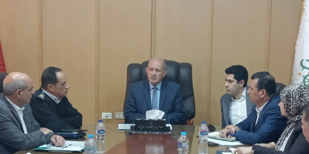 سكرتير عام المحافظة يترأس اجتماع لجنة إزالة التعديات على الأراضي الزراعية