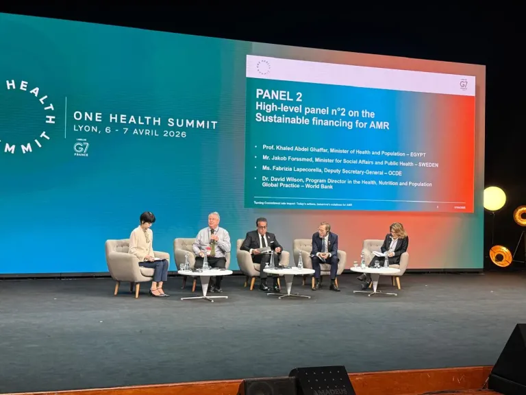«مصر» تؤكد التزامها بنهج «الصحة الواحدة» في مواجهة مقاومة المضادات الميكروبية بقمة ليون 2026