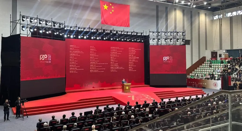 رسالة تهنئة من بنها إلي الصين.. 130 عاماً من العراقة لجامعة شيان