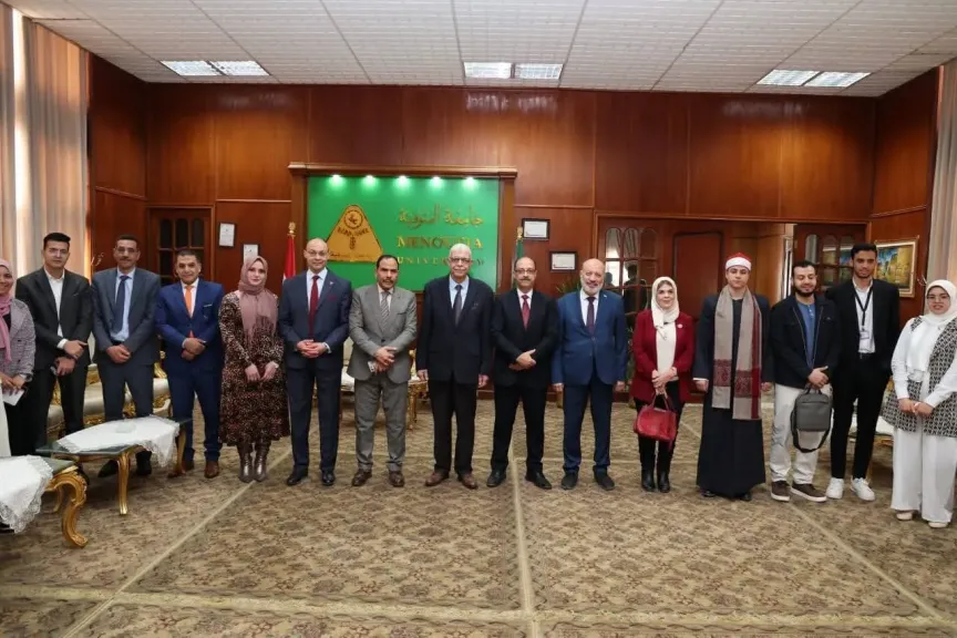 رئيس جامعة المنوفية يستقبل ضيوف مؤتمر Ripple 2026 ويؤكد: دعم مرضى السرطان مسؤولية مجتمعية مشتركة