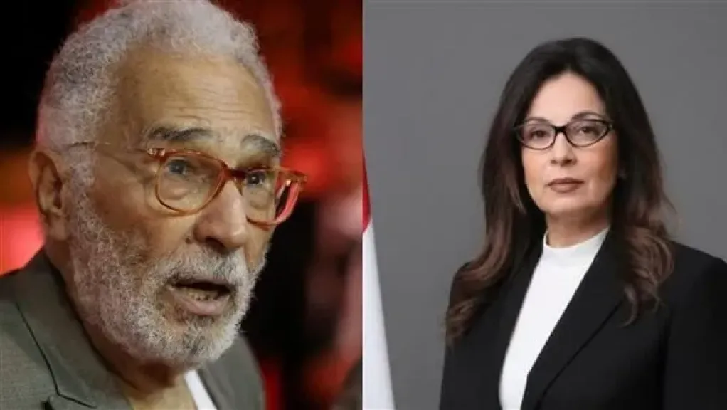 وزيرة الثقافة تطمئن على صحة الفنان القدير عبد الرحمن أبو زهرة وتتابع حالته