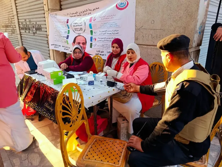 الغربية: انتشار مكثف للفرق الطبية وتمركزات الإسعاف بمحيط الكنائس لتأمين احتفالات عيد القيامة المجيد