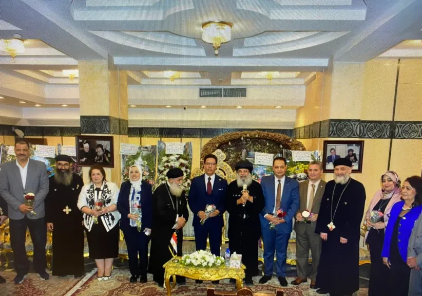 وحدة لا تهتز.. رئيس جامعة بنها في زيارة إنسانية لمطرانية بنها والكنيسة الإنجيلية