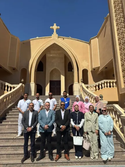 انتشار الفرق الطبية في محيط الكنائس، لتقديم الخدمات الصحية اللازمة بجنوب سيناء