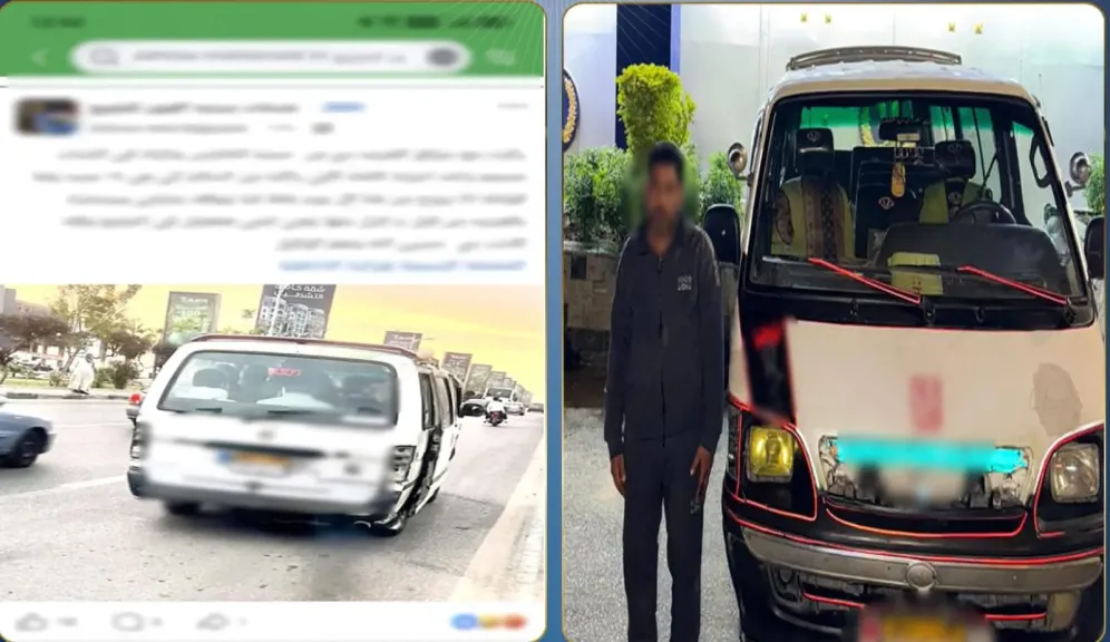 مشادة بسبب الأجرة تنتهي بإهانة راكبة.. ضبط سائق ميكروباص بالعبور