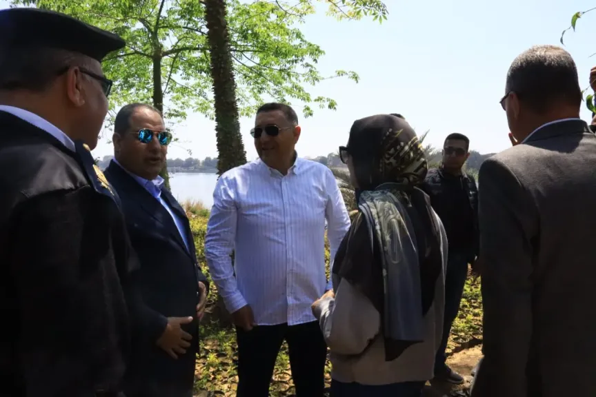 المحافظ ومدير الأمن يتابعان تأمين الشلالات بالقناطر.. تحذيرات من السباحة بالمناطق الخطرة