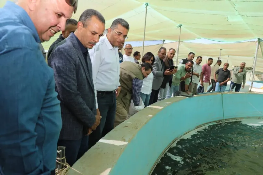 محافظ البحر الأحمر يتفقد وادي حوضين.. مشروع تنموي متكامل بالشلاتين