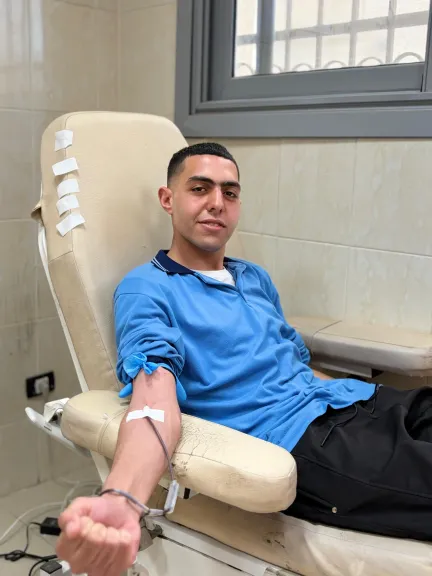 طلاب التربية العسكرية بجامعة كفر الشيخ في طليعة العمل الإنساني.. استمرار حملة التبرع بالدم لدعم مرضى المستشفى الجامعي