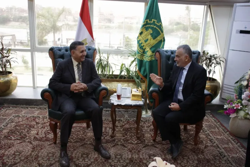 محافظ القليوبية يفتح أبواب الإستثمار.. ولقاء مهم مع ”كريستال عصفور” لدعم الصناعة