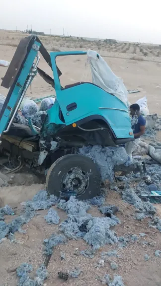 وفاة شخصين وإصابة 4 آخرين إثر حادث تصادم سيارتين على صحراوي شرقي أسيوط