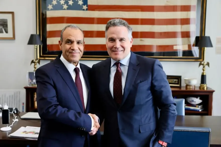 وزير الخارجية يبحث مع  رئيس اللجنة الفرعية للشرق الاوسط بلجنة العلاقات الخارجية بالشيوخ الأمريكي سبل تعزيز التعاون المشترك بين القاهرة وواشنطن