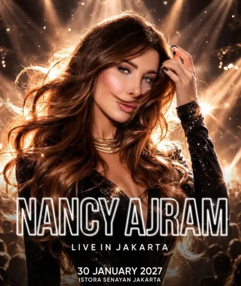 نانسي عجرم تعلن عن حفل مرتقب في جاكرتا.. تفاصيل