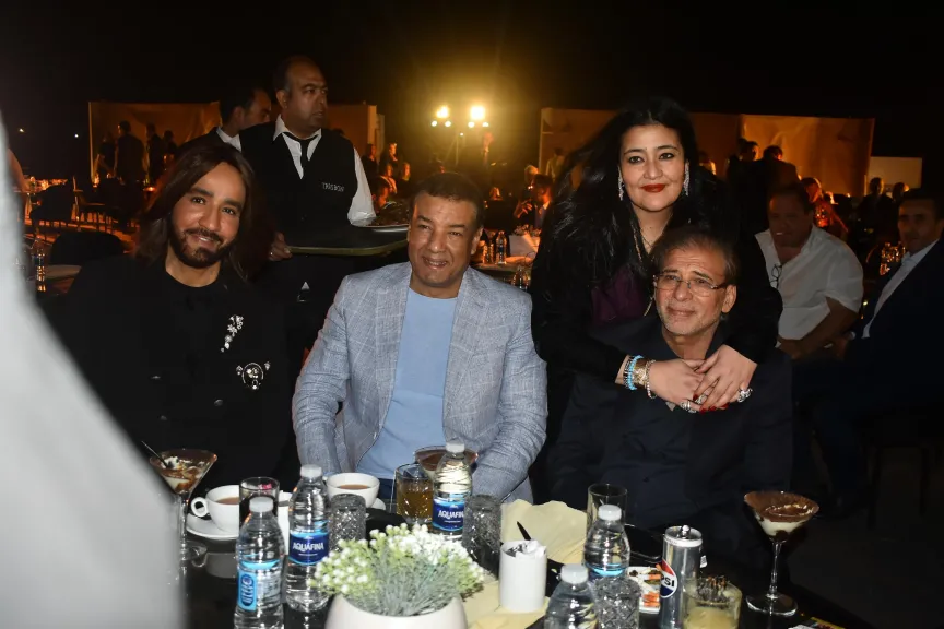 شاليمار شربتلي تخطف الأنظار في أحدث ظهور برفقة زوجها خالد يوسف