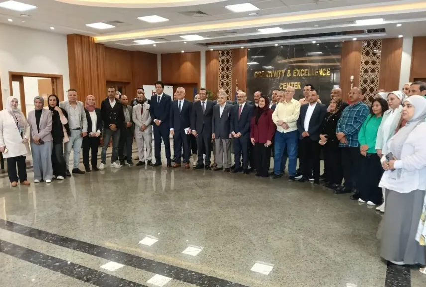 الفريق أسامة ربيع ونقيب الصحفيين يفتتحان دورة تدريبية للمرصد المصري بالتعاون مع النقابة بالإسماعيلية