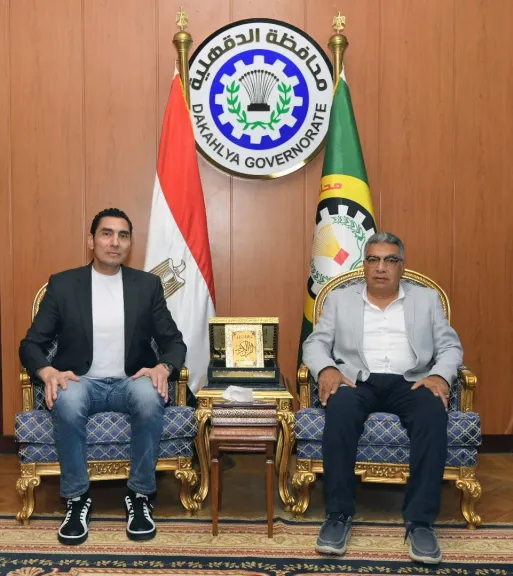 محافظ الدقهلية يستقبل وزير الشباب والرياضو لافتتاح وتفقد عدد من المشروعات