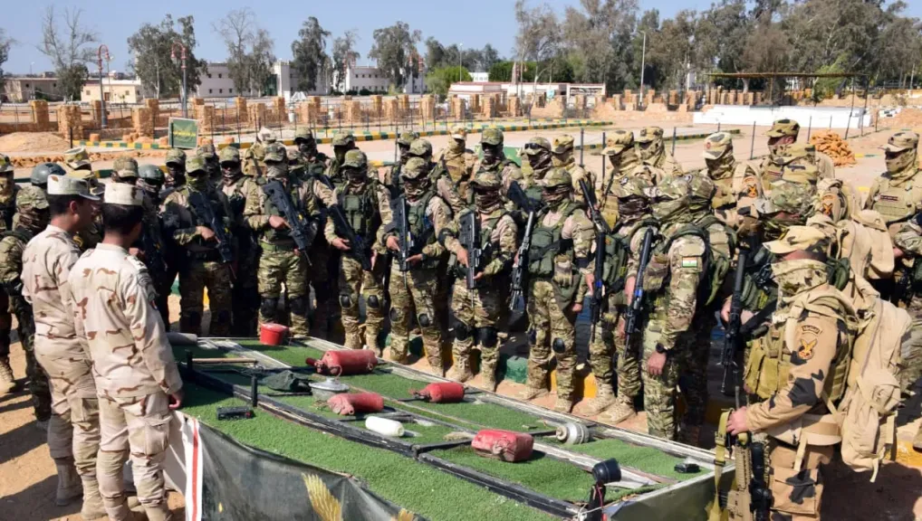 ختام فعاليات التدريب المصرى الهندى المشترك إعصار- 4