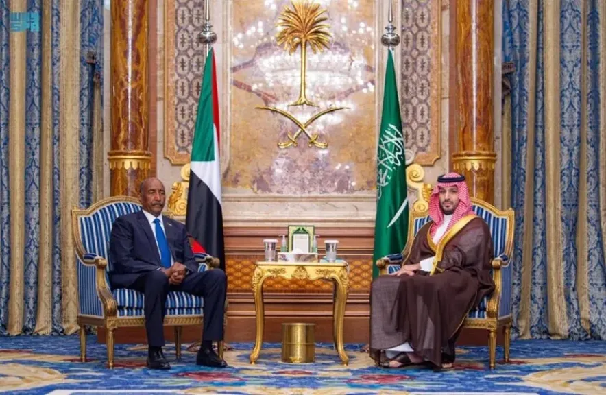 قمة سعودية سودانية في جدة